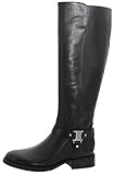 Vince Camuto Farren Women's Leather Riding Boots Black Size 9.5