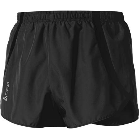 Odlo Herren Running Split Shorts Active Run,Black , (15000) , XXL, 345722
