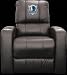XZipit NBA Dallas Mavericks Home Theater Leather Recliner