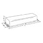 Howard M2/13CFH-120 - 2 Lamp Magnetic Compact Fluorescent Ballast for 13 Watt, 2-Pin Light Bulbs