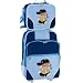 Kinder-Trolley-Set "Boy" 2-teilig - Trolley u. Aufsteckkoffer