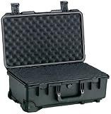 Pelicase avec roulettes iM2500 tempête, l'eau de cas la preuve de cadenas, avec intérieur rembourré diviseur, Black Pelican