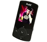 D jix M370 8 Gb Fm Mp3 Player Usb Mains Charger Gelly Headphones In White Cable Splitter For Speakers Or Headphones