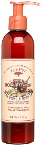 Tree Hut Shea Body Lotion, Almond and Honey, 8-Ounce Bottles (Pack of 3) by Tree Hut