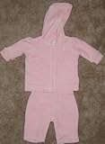 Ralph Lauren - Ralph Lauren Girls Velour 2 Piece Hooded Sweat Suit with Left Chest Polo Pony Logo