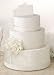 Three Tier Ivory Cake Keepsake/Card Box w/Lids- IVORY