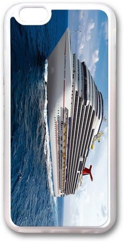 MOKSHOP Uncommon Cruise Ship Carnival Magic Soft Case Protective Shell Cell Phone Cover For Apple Iphone 6 Plus (5.5 Inch) - TPU Transparent