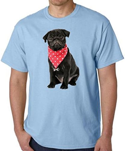 Countryside Mens Black Pug T-Shirt