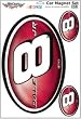 Dale Earnhardt Jr. #8 Car Magnet Set - NASCAR Sports Merchandise