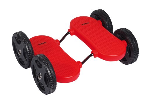 Hudora Tretpedalstepper Stepolito, rot,schwarz, 76392 Preisvergleich