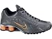 Men's Nike Shox R4 (Dark/Grey-Total/Orange)