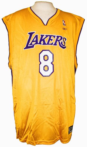 Los Angeles Lakers Kobe Bryant #8 NBA Mens Replica Jersey