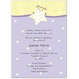 Star Bear Birth Announcements - Set of 20 by Storkie Express