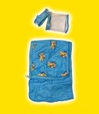 Blue Sleeping Bag & Tote fits 12" Snuggl'ems, 8" - 10" Stuffed Animal kits, Webkinz & Shining Star animals