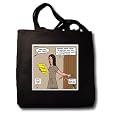 BUY : Rich Diesslin The Cartoon Old Testament - Isaiah 7 10 15 Breakfast of Champions Bible curds and honey cheerios cereal immanuel breakfast - Tote Bags