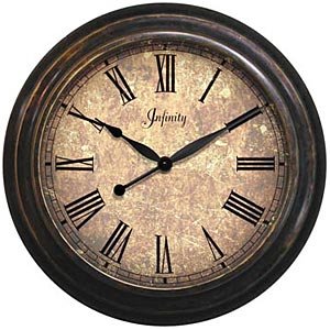 Lothario Indoor-Outdoor Wall Clock