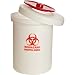 Nalgene 6370-0005 Biohazardous Waste Container, Polypropylene (PP), 5-Gallon