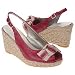 Liz Claiborne 'Mya' Wedge (6M Red)