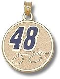 New Jersey Nets Logo 1" 10K Charm/Pendant