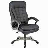Boss High Back Executive Chair with Pillow top Pewter