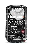 BlackBerry Curve 8520 / 8530 /3G 9300 /3G 9330 Graphic Case - I Love You (B ....