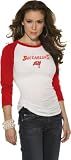 Tampa Bay Buccaneers Women's 3/4 Sleeve Raglan Top - by Alyssa Milano