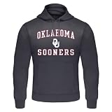 Oklahoma Sooners Carbon Under Armour Fleece Hooded Sweatshirt