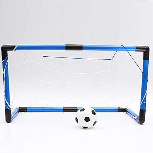 Free Shipping Portable Youth Mini Soccer Goal Net Football Pump Set Indoor Outdoor Training for Children