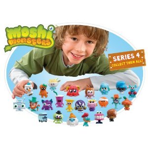 Moshi Monsters Series 4 Moshling Collectable Figures Value Set of 10