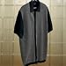 Birdseye Short Sleeve Button Front Knit