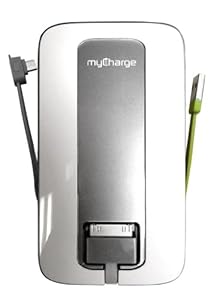 MyCharge RFAM-0166 Peak 6000 Rechaable Power Bank, White