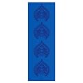 Gaiam Tres Medallion Yoga Mat - Royal Blue