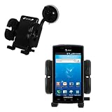 Flexible Car Windshield Holder for the Samsung Captivate - Gomadic Brand