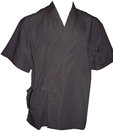 Black Sushi Chef Uniform in Medium