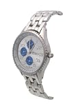 Geneva Platinum Chronograph Style Mens Watch - 8.5"