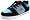 Black/turquoise