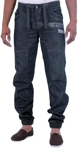 Men's Designer ENZO Cuffed Jeans