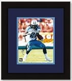 Chris Johnson Autographed/Hand Signed Tennessee Titans 8x10 Photo- Custom Framed