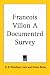 Francois Villon a Documented Survey