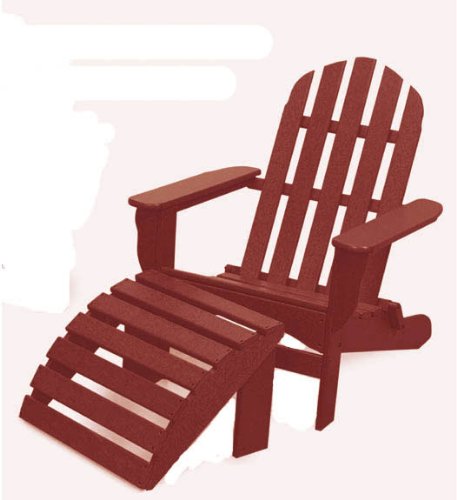 Adirondack Chair Only - Cherrywood (Cherrywood) (34H x 29W x 35D)