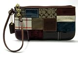 AUTHENTIC COACH HOLIDAY PATCHWORK GALLERY WRISTLET 40927