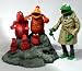 Muppets Koozebane Kermit with Red & Orange Koozebanians