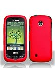 LG Cosmos Touch SnapOn Case - Red