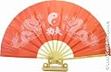 Red Kung Fu/Martial Arts Fan (Dragon & Yin Yang)