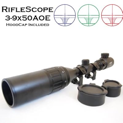  ANS Optical ���C�t���X�R�[�v �t�����g�t�H�[�J�X 3-9x50AOE ���b�h���O���[�����u���[ �t�����g�t�[�h�t��