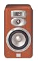 JBL L830CH 6-Inch 3-Way Bookshelf Loudspeakers (Pair, Cherry)