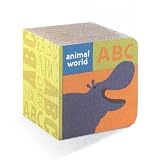 Animal World ABC Block Book