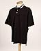 Tri-Mountain Men's Short Sleeve 3-Button Contrast Collar Pique Knit Pocket Golf