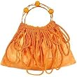 Sogni D'Arte Handmade Orange Cord Drop Handbag