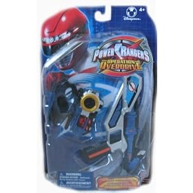 Power Rangers Operation Over-Drive Mercury Ranger Gear with Blue Blaster and Morpher by